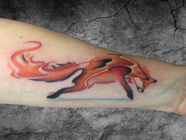A Foxy Tale: The Story Behind the Red Fox Tattoo by Astron Tattoos Bangalore
