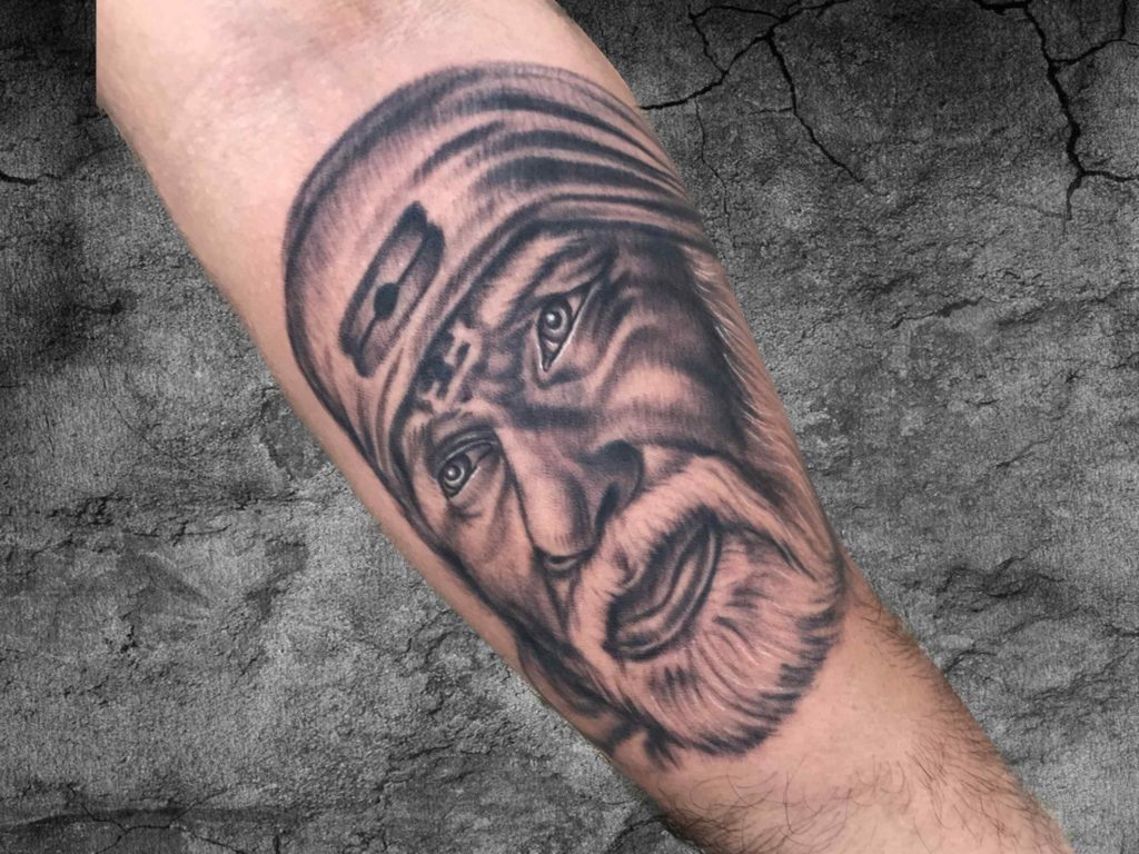 Shirdi Sai Baba tattoo