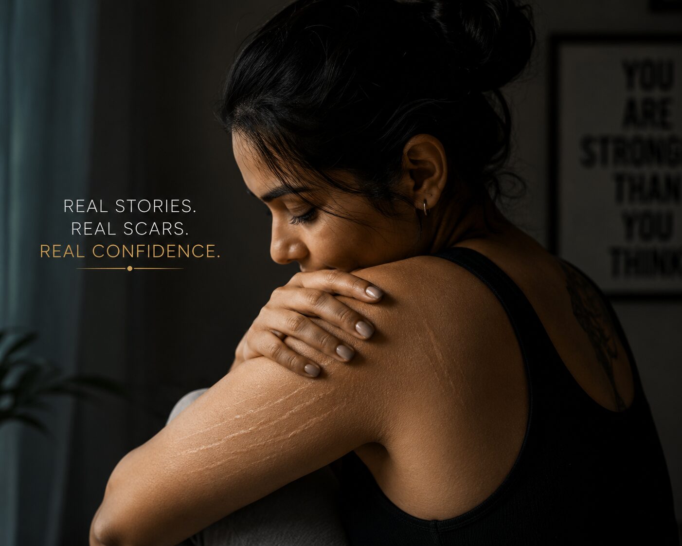 Confidence restored through cosmetic tattooing and camouflage Bangalore